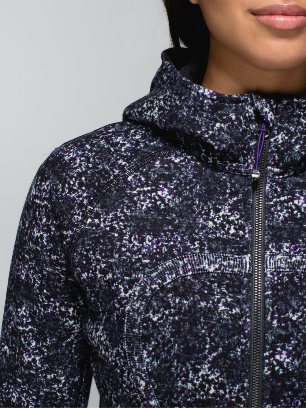 Lululemon Scuba Hoodie II Rocky Road Full Zip Jacket Size 6 - Picture 8 of 12